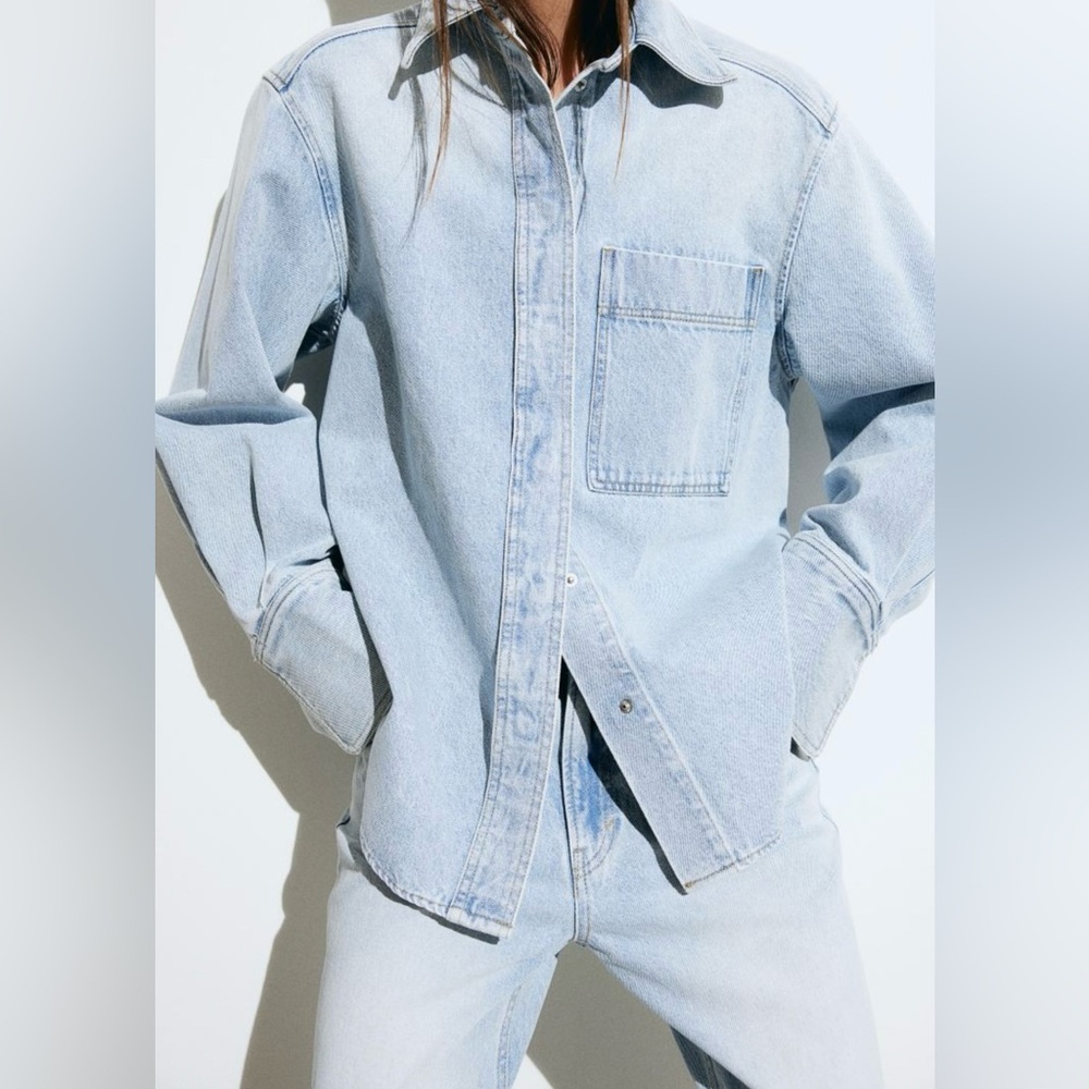H&M Edition Denim Shirt + Jeans Set